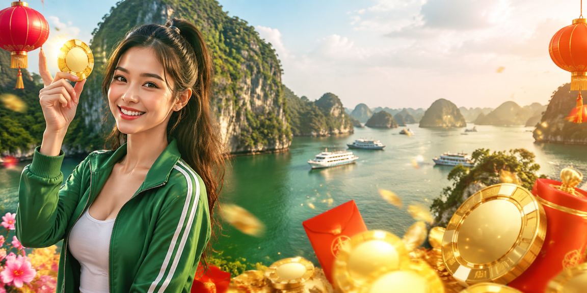 Cảnh Hạ Long Bay lung linh đèn lồng, người dùng nhận thưởng nạp tiền trên sanhbai